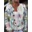 [Vibrant Marine Cardigan] Soft & Vibrant Women's Casual 3D Marine Animal Print Cardigan | Long Sleeve, Button-Up, Round Neck, Sea Creature Design, Hand Wash or Dry Clean, All-Season Comfort, Ocean Theme, Comfortable Layering, Youthful Style, Textured