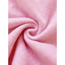 Plus Size Women's Cute Puppy Print Hoodie - Cozy Fleece-Lined Sweatshirt with Front Pocket & Drawstring Hood, Machine Washable Fall Winter Casual Fashion, Cute Hoodies, Autumn Apparel, Playful Design, Durable Zipper Detail